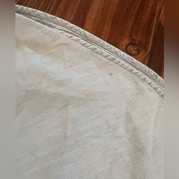 FREE PEOPLE Off Shoulder Ruffle Dress in Light Wash - Picture 4 of 4